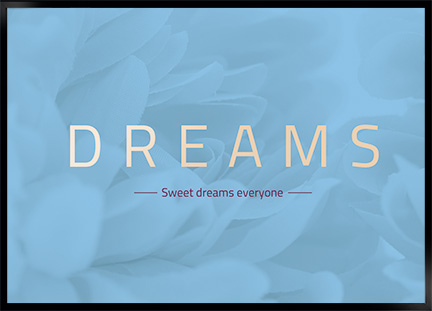 Plakat - Dreams