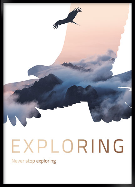 Plakat Exploring - Stil: Elastica