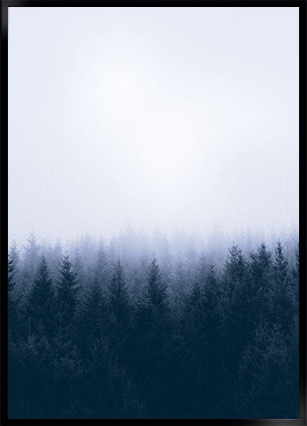 Plakat Northward no3 - Stil: Naturblå