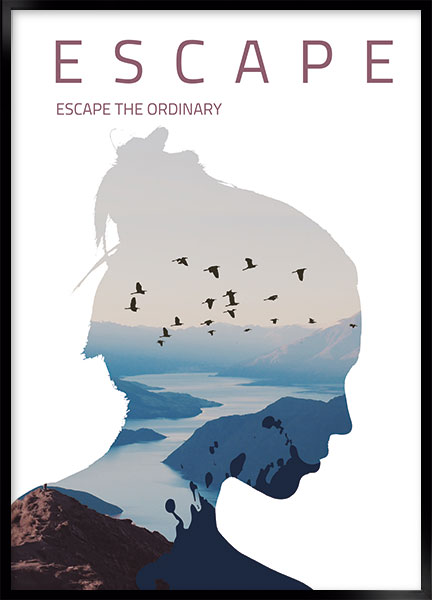 Plakat - Escape